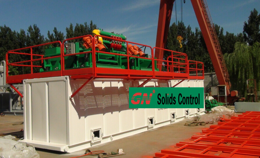 500gpm mud system for tunneling