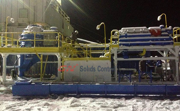 drilling waste manage system in russia